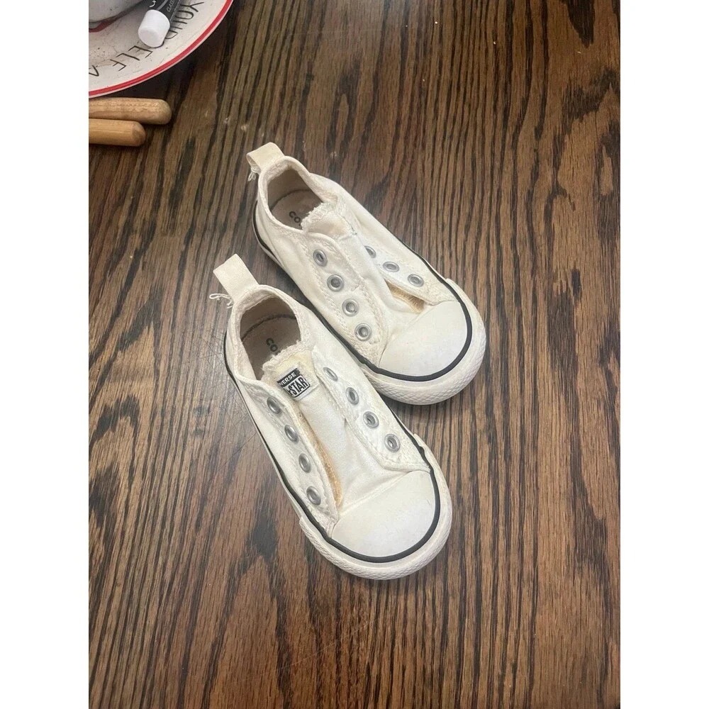 White Toddler Converse